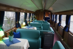 TEE im Augsburger Bahnpark Speisewagen