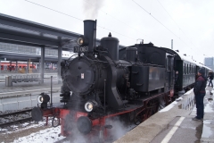 Mit der Dampflok um München herum