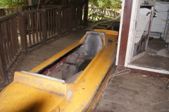 Boote der Wildwasserbahn