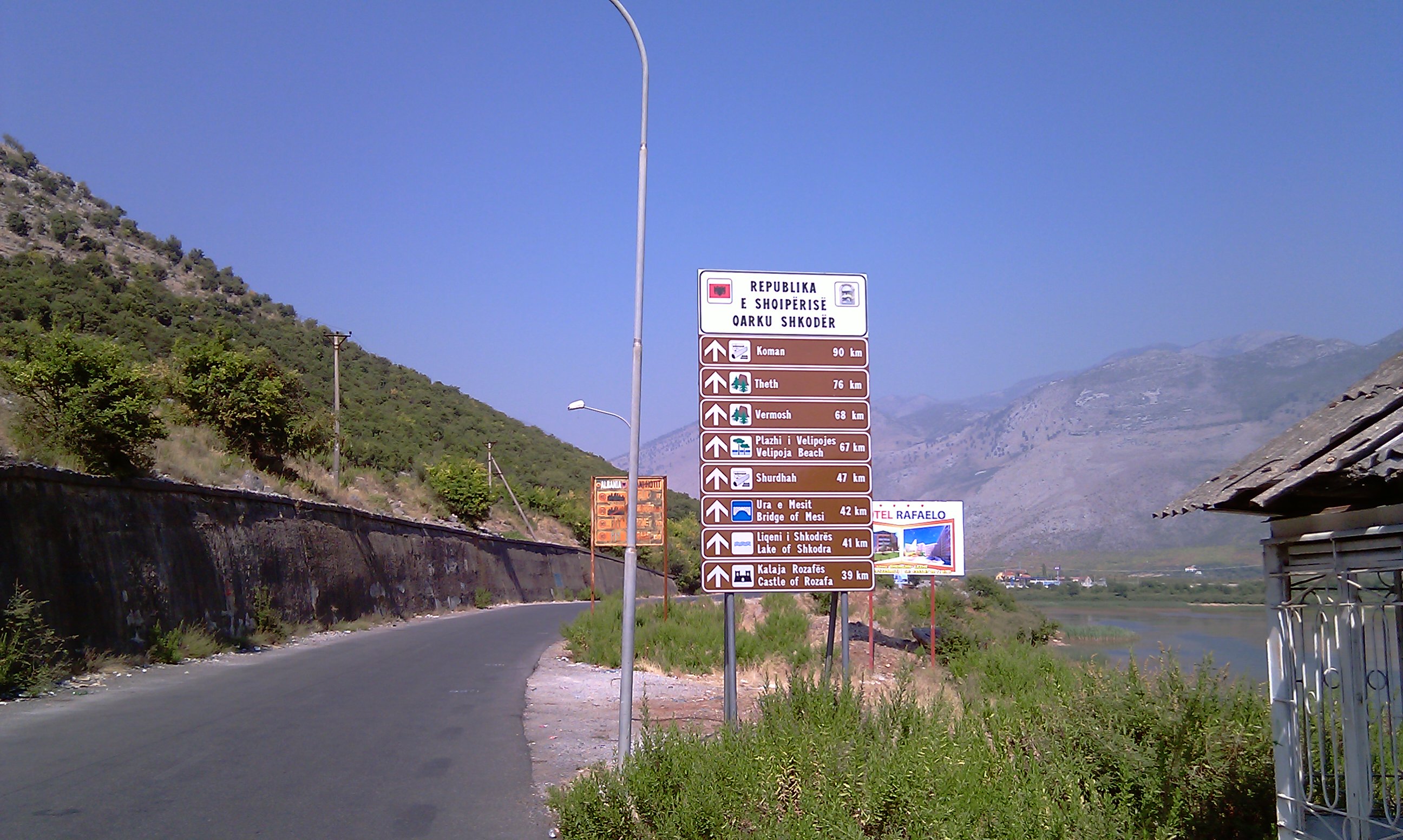 Bild 1: Der erste Eindruck von Albanien